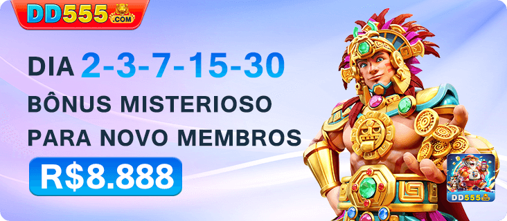 BONUS MISTERIOSO PARA NOVO MEMBROS R$8.888