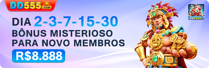 BONUS MISTERIOSO PARA NOVO MEMBROS R$8.888